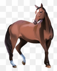 Heavy Warmblood Mare Clipart - Animal Figure Png,Heavy Png