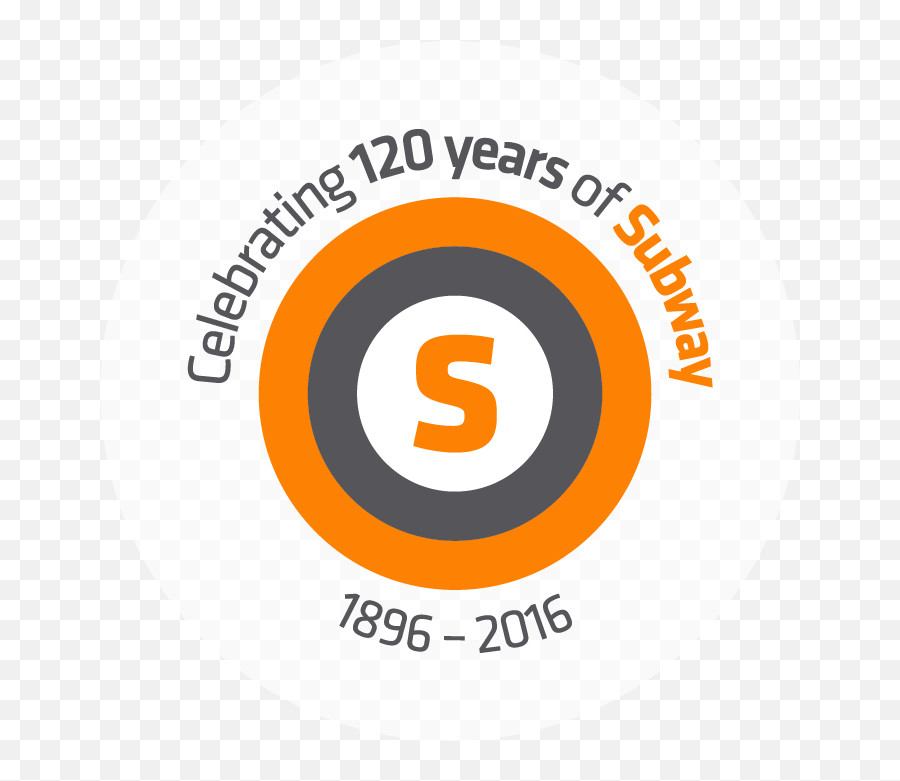 Subway 120 Birthday - Vertical Png,Subway Logo Transparent