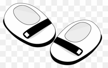 Black And White Baby Shoes Clip Art - Black And White Baby Baby Shoe Black And White Png,Baby Shoes Png