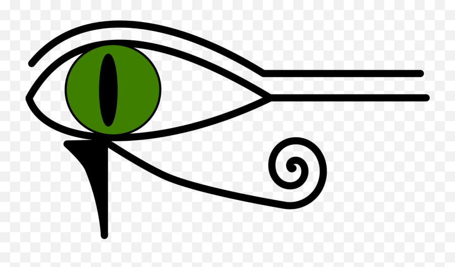 Ojo De Horus Eye Of Svg Vector - Dot Png,Eye Of Horus Png