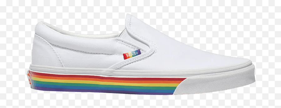 Get - Slip On Vans Rainbow Off 73 Getting Free Delivery Vans With Rainbow Sole Png,White Vans Png