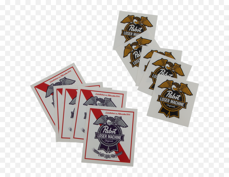 Loser Machine X Pabst Blue Ribbon U2013 Page 2 - Playing Card Png,Pabst Blue Ribbon Logo
