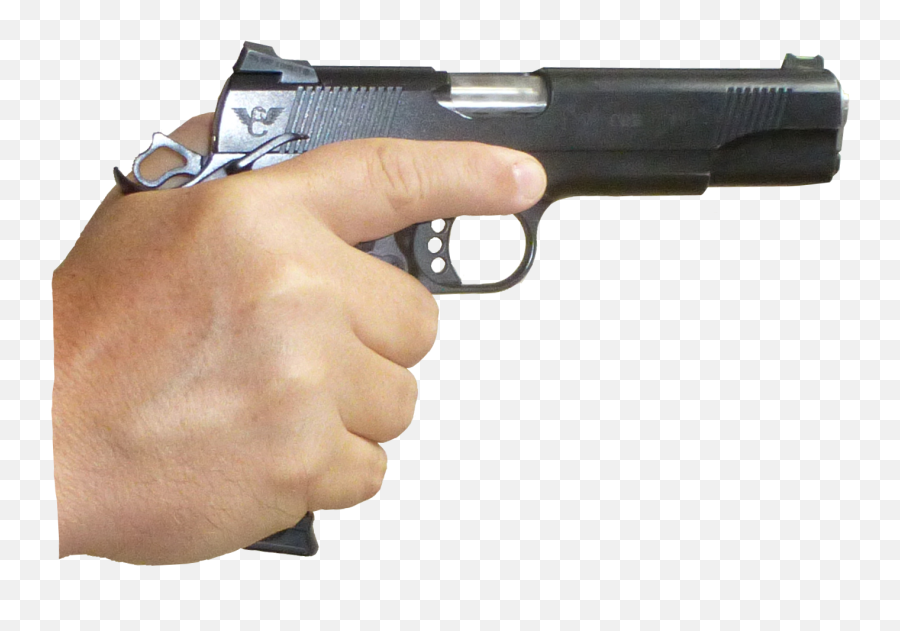 Gun Transparent Png Pictures - Hand Holding Gun Png,Transparent Gun Image