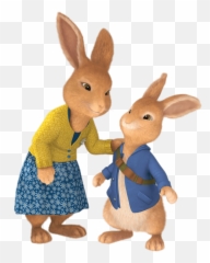 Peter Rabbit And Mum Transparent Png - Peter Rabbit And Mum,Peter Rabbit Png