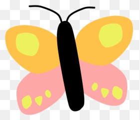 Onlinelabels Clip Art - Butterfly Girly png