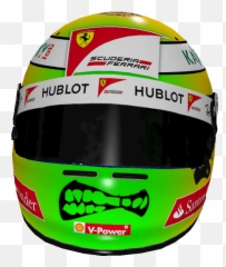 Ferrari Iron Maiden Brazilian Helmet - Motorcycle png