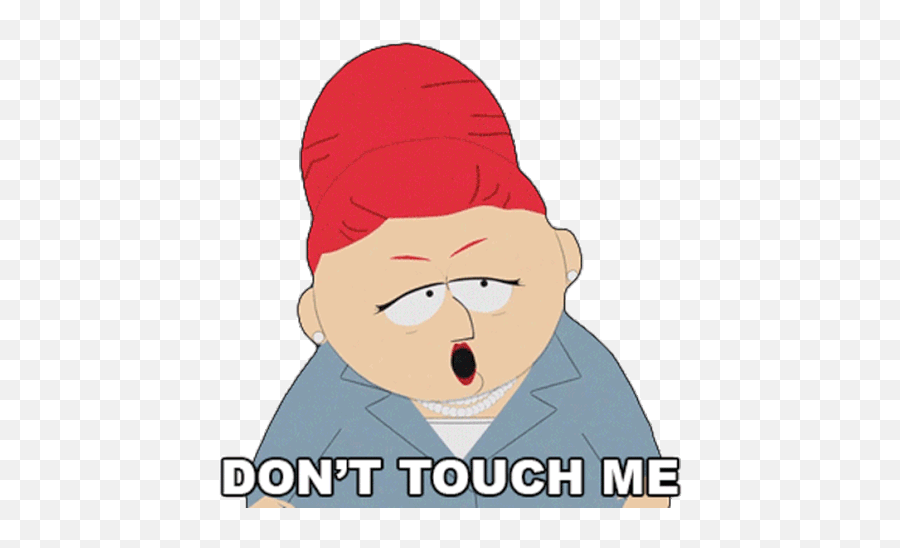 Dont Touch Me Sheila Broflovski Gif - Donttouchme Sheilabroflovski Southpark Discover U0026 Share Gifs Photo Caption Png,Dont Touch Icon