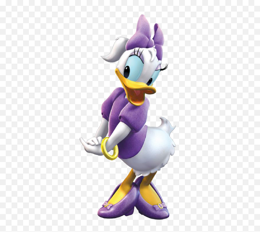 Purple Daisy Duck Clipart - Mickey Mouse Daisy Duck Png,Duck Clipart Png