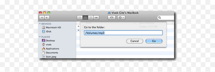 Macos X Mount Nfs Share Set An Client - Nixcraft Vertical Png,Notebook Icon Folder Mac