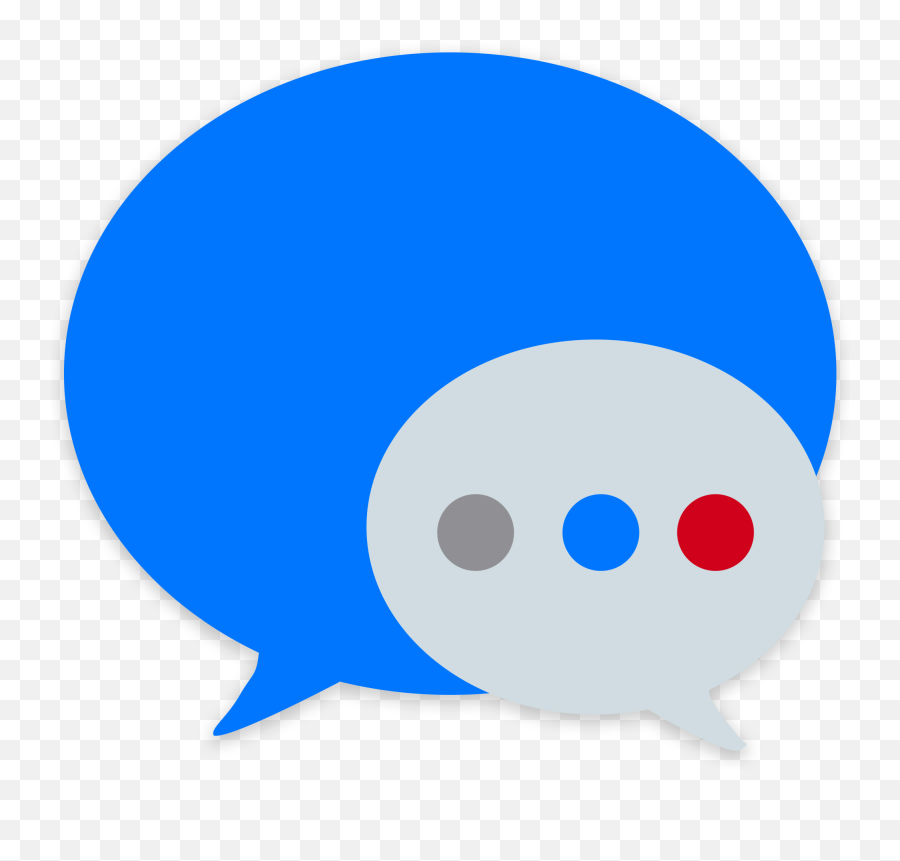 Messages Mac Icon Full Size Png Download Seekpng - Apple Blue Messages Icon,Imac Icon
