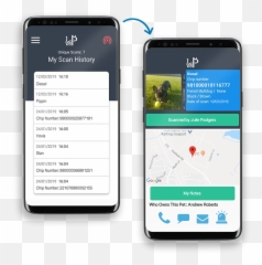 Pet Microchip Scanner App Catdog Chip Reader Petscanner - Dog Chip Reader App Png,Scan Icon Smartphone