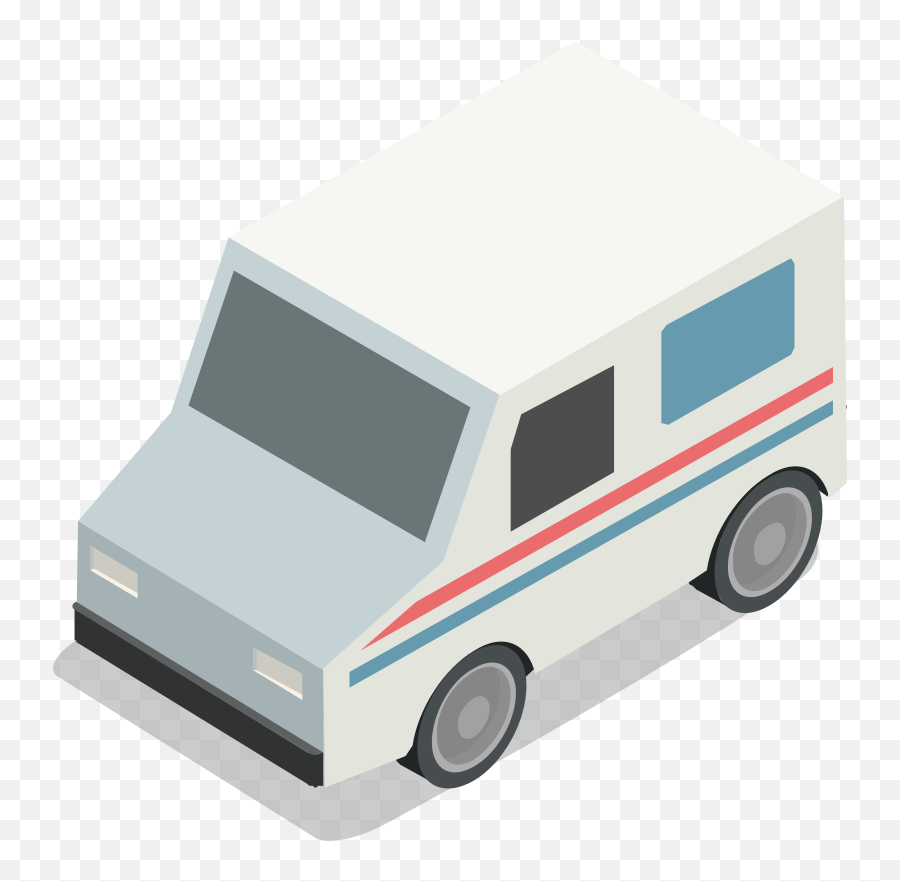 Openclipart - Clipping Culture Commercial Vehicle Png,Mailman Icon