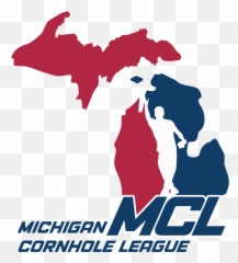 Michigan Cornhole League - Regions State Vector png