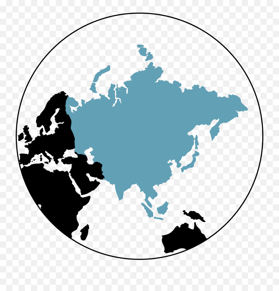 Regions - Nsamer Nsamer Flat World Map Outline Png,Asia Map Icon