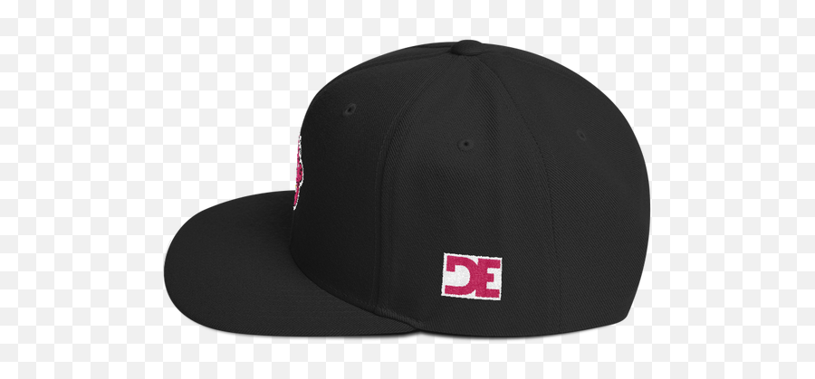 Pink Goop Head 5 Panel Snapback - For Baseball Png,Obey Icon Black Strapback Hat