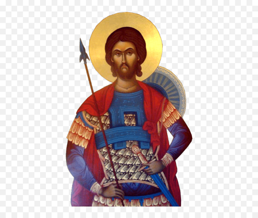 Sfântul Mucenic Dasie - Icoane Doxologia Sfantul Mucenic Dasie Png,St Phanourios Icon