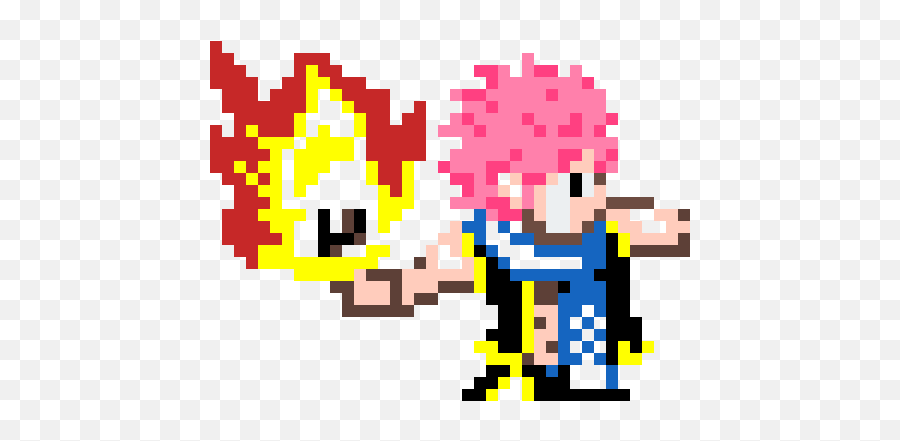 Pixilart - Cartoon Png,Natsu Png