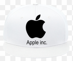 Apple Logo Flat Bill Hat Snap Back - Mac png