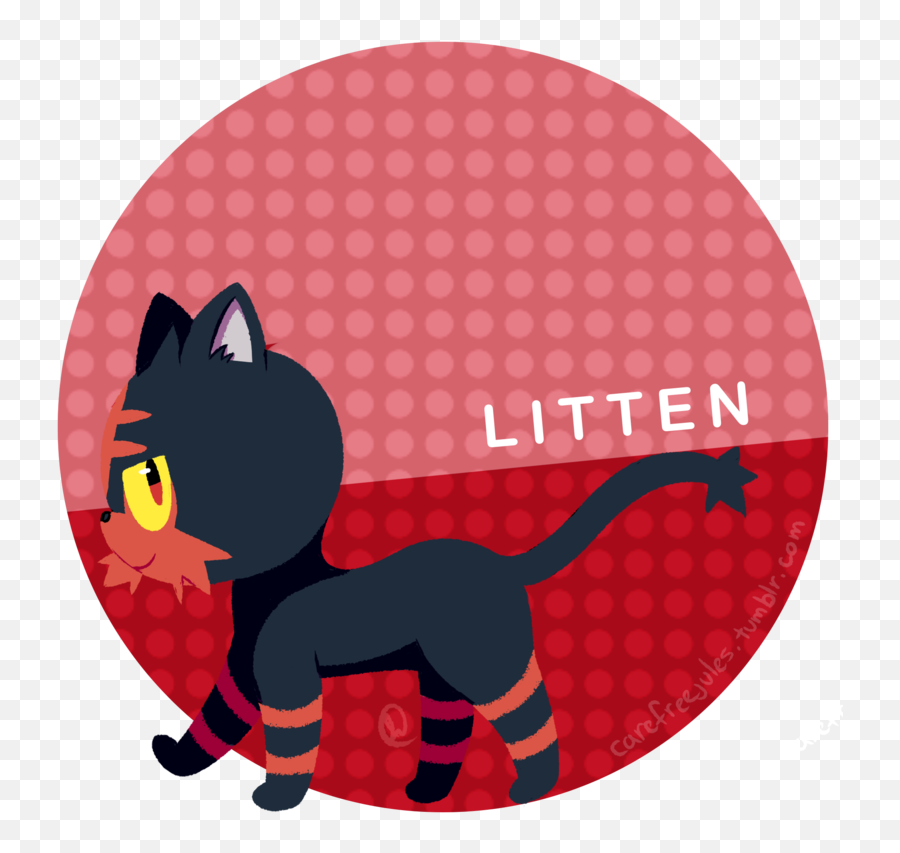 Download Clip Pokemon Sun And Moon Litten By Jinglebell Png Icon Tumblr