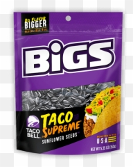 Taco Bell Flavored Sunflower Seeds Bigs Png