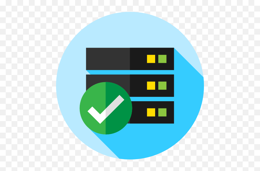 Free Icon Server Check Png Green