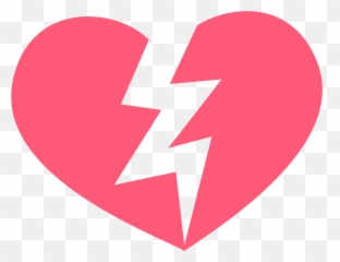 Broken Heart Emoji For Facebook Email - Broken Heart Emoji Vector Png,Facebook Heart Png