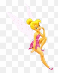 Download Pink Tinker Bell Photo - Pink Tinkerbell Transparent Background Png,Tinkerbell Transparent