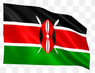 World Country Flags Waving Animations - Transparent Kenyan Png