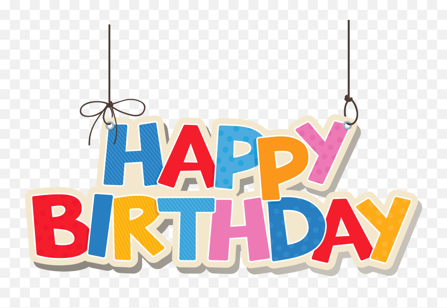 Happy Birthday Name Clipart Png Anniversary