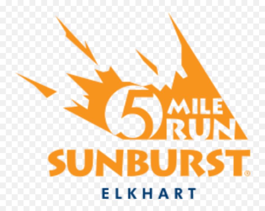 Sunburst 5 - Elkhart In 5 Mile Running Poster Png,Sunburst Png