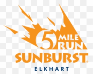 Sunburst 5 - Elkhart In 5 Mile Running Poster Png,Sunburst Png