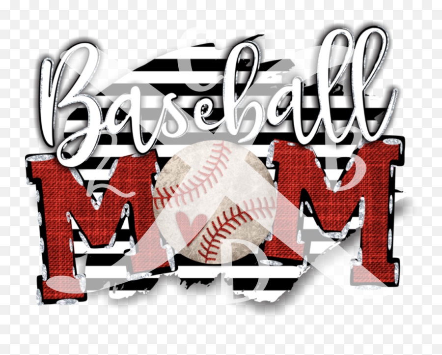 Baseball Mom U2014 2 Crazy B Designs Vinyl Png