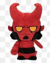 Hellboy - Hellboy With Horns Supercute 8u201d Plush Hellboy 2019 Film Pop Png,Hellboy Png