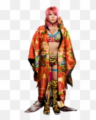 Transparent Wwe Asuka Png - Asuka Wwe Kimono,Asuka Png