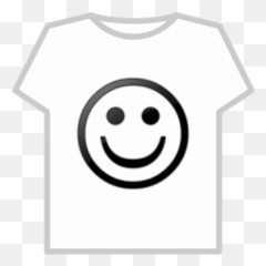 Smiley Face Transparent Background - Shirt Aesthetic Roblox png