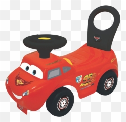 Disney Pixar Cars Light And Sound Mcqueen Racer Clipart - Lightning Ride On png