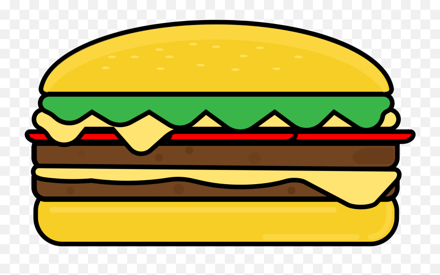 Hamburger Fries And Cola Png Clipart Best Web - Fast Junk Food Drawing Easy,Hamburger Png