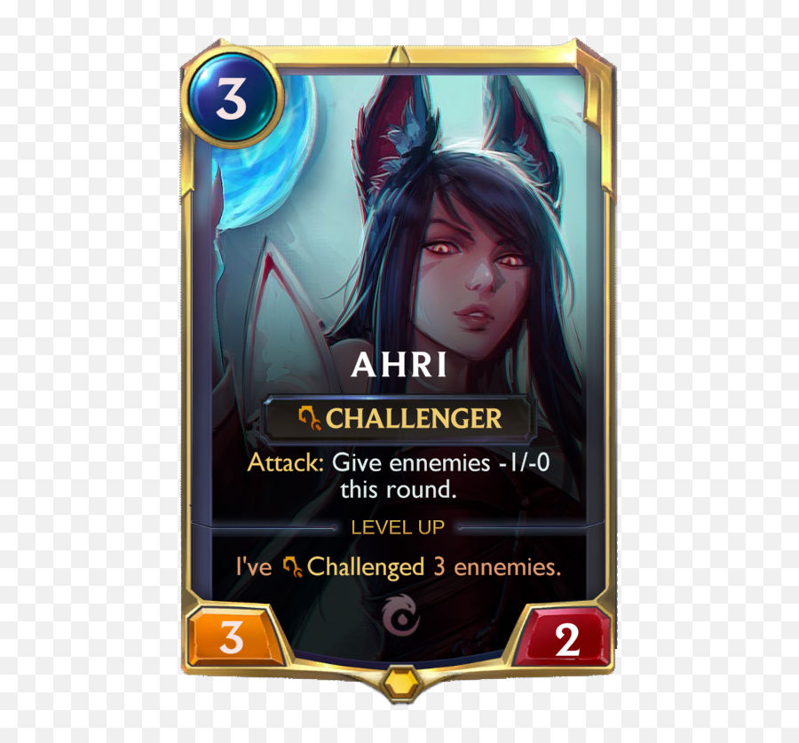 Ahri Legends Of Runeterra Idea - Shyvana Legends Of Runeterra Png,Ahri Png