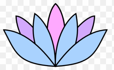 Lavender Flower Clip Art - Easy Draw Lotus 600x371 png