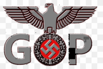 Gop Iron Eagle Logo - png
