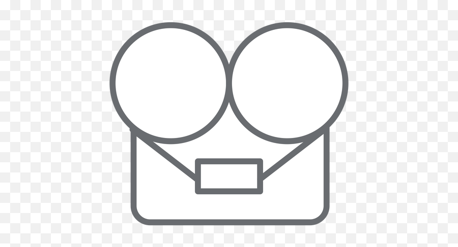 Reel Tape Recorder Stroke Icon - Circle Png,Recorder Png