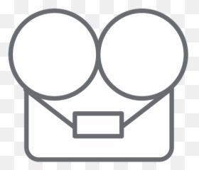 Reel Tape Recorder Stroke Icon - Circle Png,Recorder Png