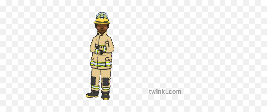 Nz Firefighter Illustration - Twinkl Cartoon Png,Firefighter Png