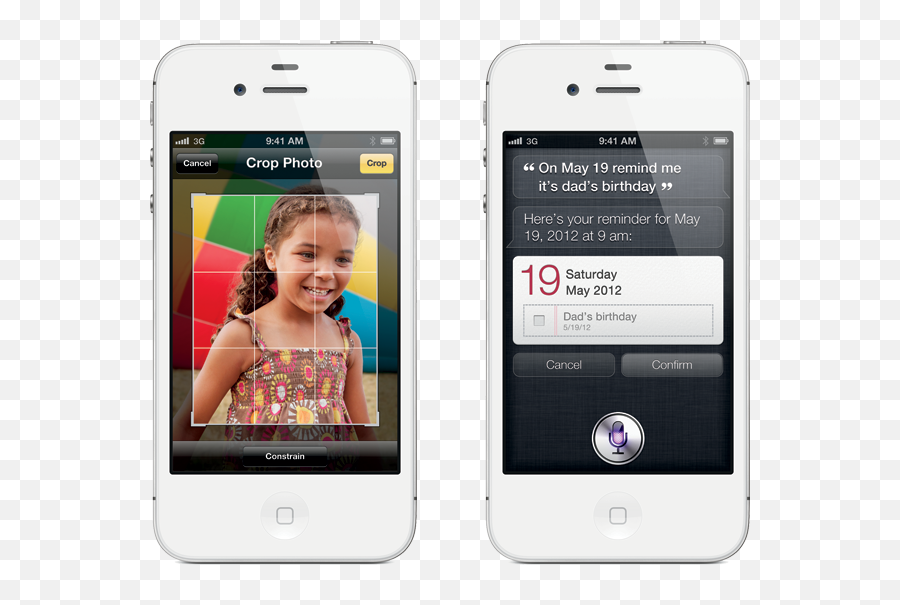 Apple Focuses - Camera Quality Of Iphone 4s Png,Siri Png