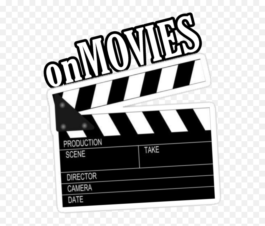 On Movies Stamps Watermark In Png - Movie Clapper Board,Watermark Png