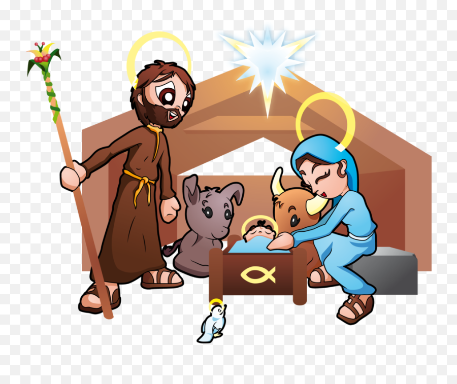 Jesus Birth Png Transparent Cartoon - Jesus Birth Cartoon Png,Jesus Clipart Png