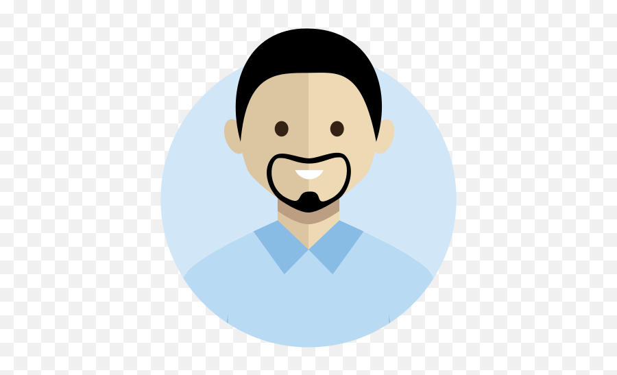 Avatar Man People Person Knob Black Hair Free Icon Of - Avatar Icono Png,Knob Png