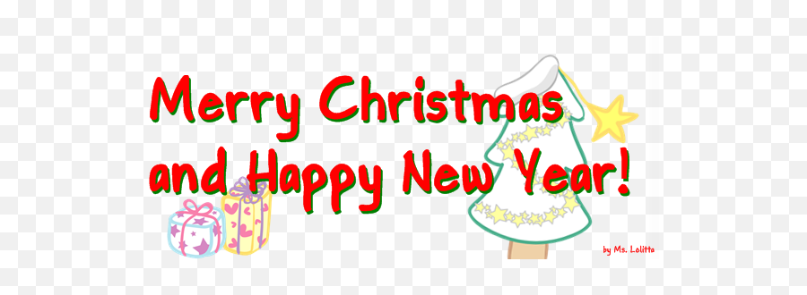 Download Merry Christmas Text Free Png - Clip Art,Merry Christmas And Happy New Year Png