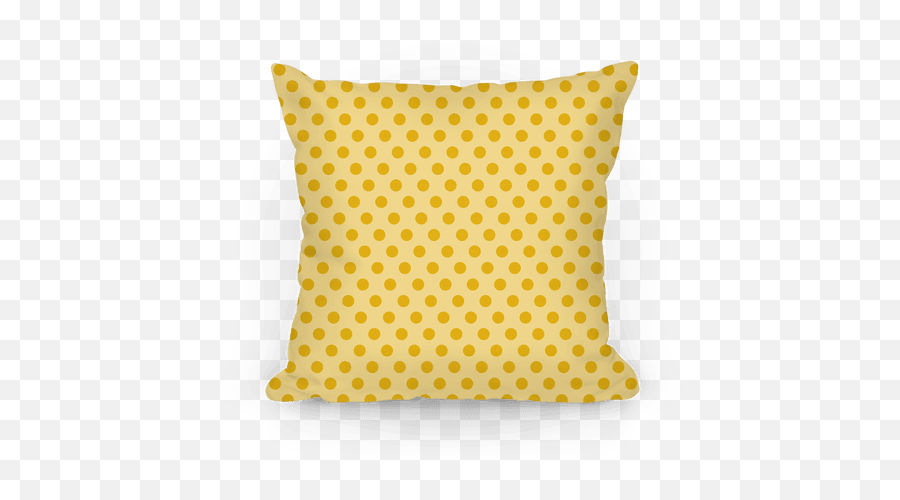 Yellow Polka Dot Pattern Pillows - Gucci Square G Tote Png,Polka Dot Pattern Png