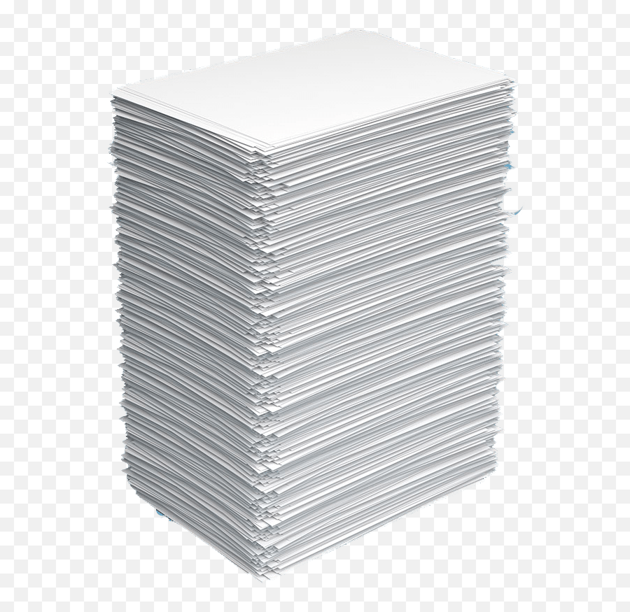 Download Hd White Paper Stack - Stack Of White Paper Transparent Stack Of Paper Png,Stack Of Papers Png